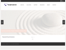Tablet Screenshot of novani.com